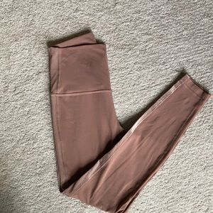 Lululemon Mauve leggings size 8